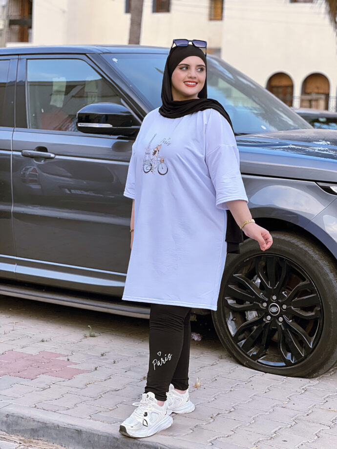⁦Ensemble 2ps(T-shirt colon )⁩ - الصورة ⁦2⁩